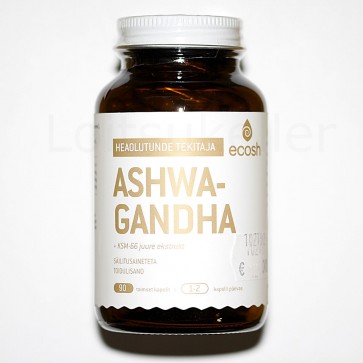 Ashwagandha kapslid 90 tk