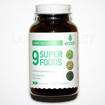 9-SuperFoods kapslid 90 tk
