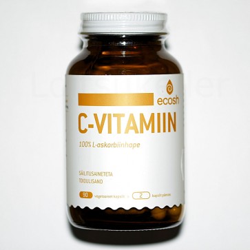 C vitamiin (Askorbiinhape) kapslid
