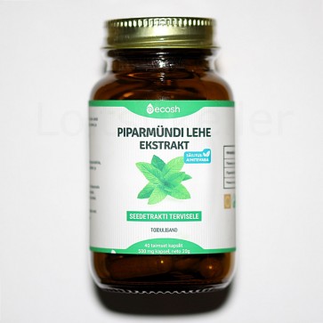 Piparmündi ekstrakti kapslid