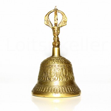 Tiibeti kell Drilbu koos Vadžraga suur / Dorje and Bell brass large