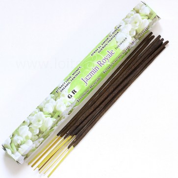 Kuninglik jasmiin lõhnapirrud (viirukid) / Royal Jasmine Incense Hexagon