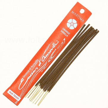 Apelsin vanilje MAROMA lõhnapirrud / Orange Vanilla Incense