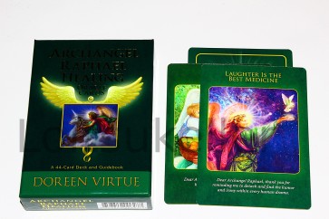 "Archangel Raphaels Healing Oracle Cards" ennustuskaardid