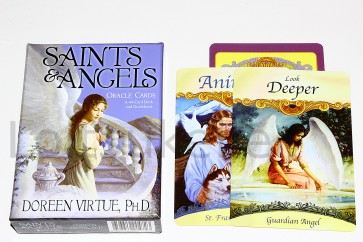 "Saints and Angels Oracle Cards" ennustuskaardid