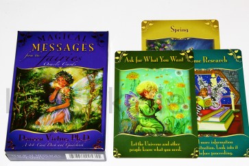 "Magical Messages from the Fairies Oracle Cards" ennustuskaardid