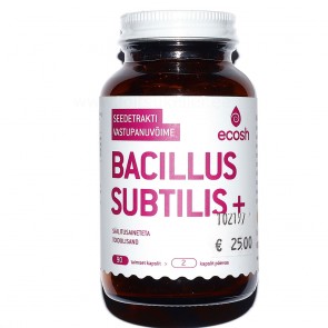 Bacillus subtilis plus 90 kapslit