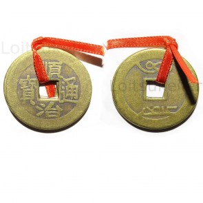 Hiina õnnemündid 3tk minid 15mm