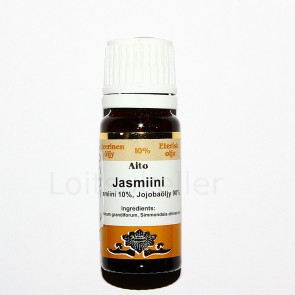 Jasmiin 10% eeterlik õli (10% jasmiin, 90% jojoba)