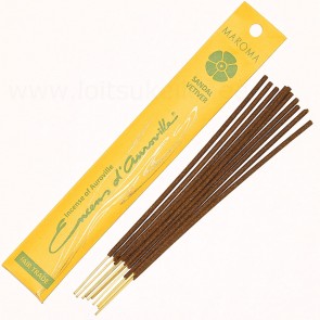Sandel Vetiver MAROMA lõhnapirrud (viirukid) / Sandal Vetiver Incense