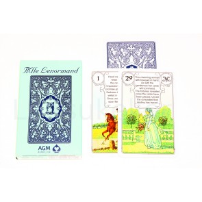 "Mlle Lenormand Blue Owl Fortune Telling Cards" ennustuskaardid